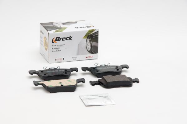 Breck 22531 00 702 00 — Zestaw klocków hamulcowych, hamulce tarczowe
